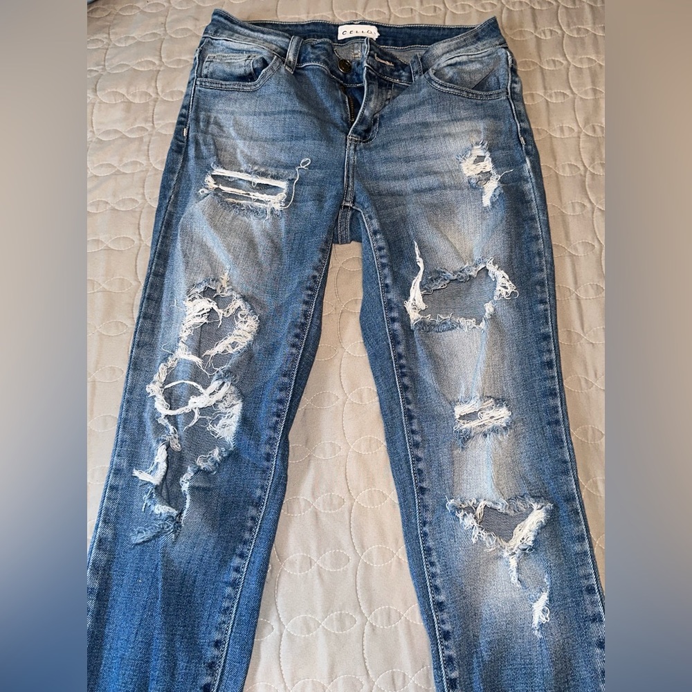 Size One Cello Skinny Jeans